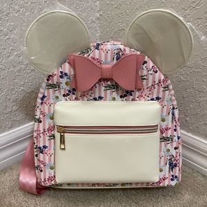 Disney Minnie Mouse Floral Backpack